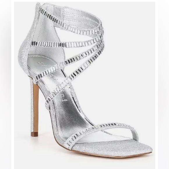 Gianni Bini Women's Shawn Sparkle Embellished Strappy Dress Sandals - Picture 1 of 10